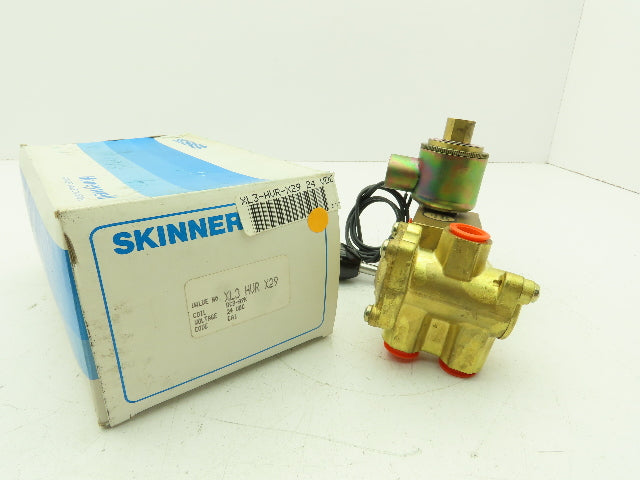 Honeywell Skinner XL3HVRX29 Solenoid Valve 3-Way NC 24VDC 10-150 PSI 3/8" NPT