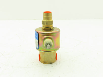 Honeywell Skinner C3C450 Brass Solenoid Valve 1/8"NPT 3 Way NC 12VDC Coil 175PSI