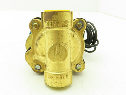 Honeywell Skinner 703N6A1A Solenoid Valve 1/2" NPT 2-Way NC 5-150PSI 120V Coil
