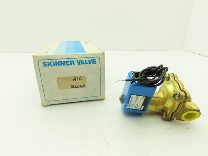 Honeywell Skinner 703N6A1A Solenoid Valve 1/2" NPT 2-Way NC 5-150PSI 120V Coil