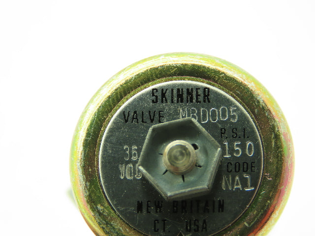 Honeywell Skinner MBD005 Solenoid Valve 3-Way NC 36VDC 150 PSI