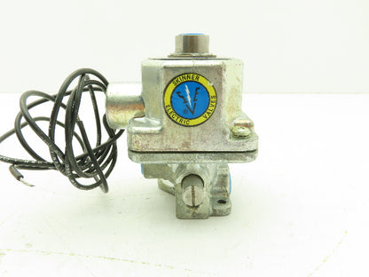 Honeywell Skinner A4DR2152 Solenoid Valve 3-Way NC 120V 150 PSI 1/4" NPT