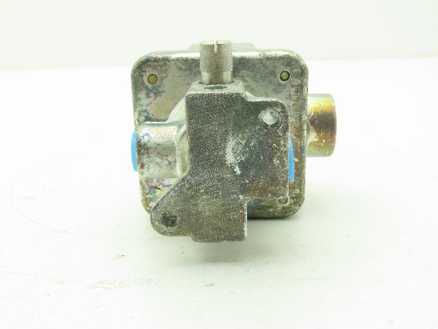 Honeywell Skinner A4LR2152 Solenoid Valve 3-Way NC 120V 150 PSI 1/4" NPT