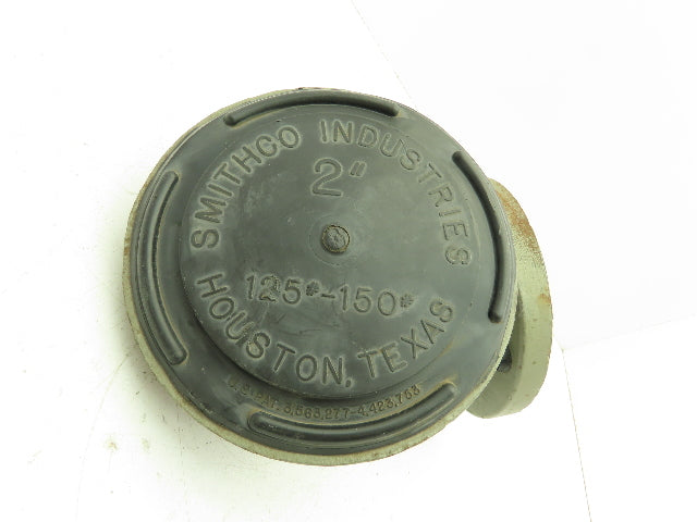 Crane Resistoflex 2" Flanged PVDF Lined 90° Elbow Pipe Fitting  #150 Duct Iron