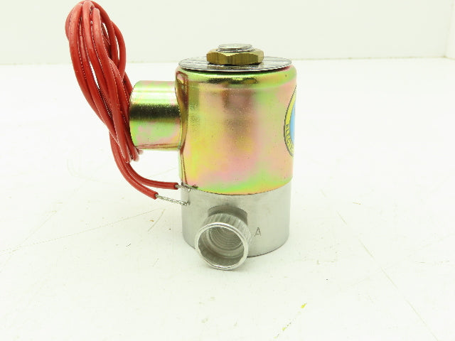 Honeywell Skinner V5D41290 Solenoid Valve 2-Way NC 120V 100 PSI 1/4" NPT