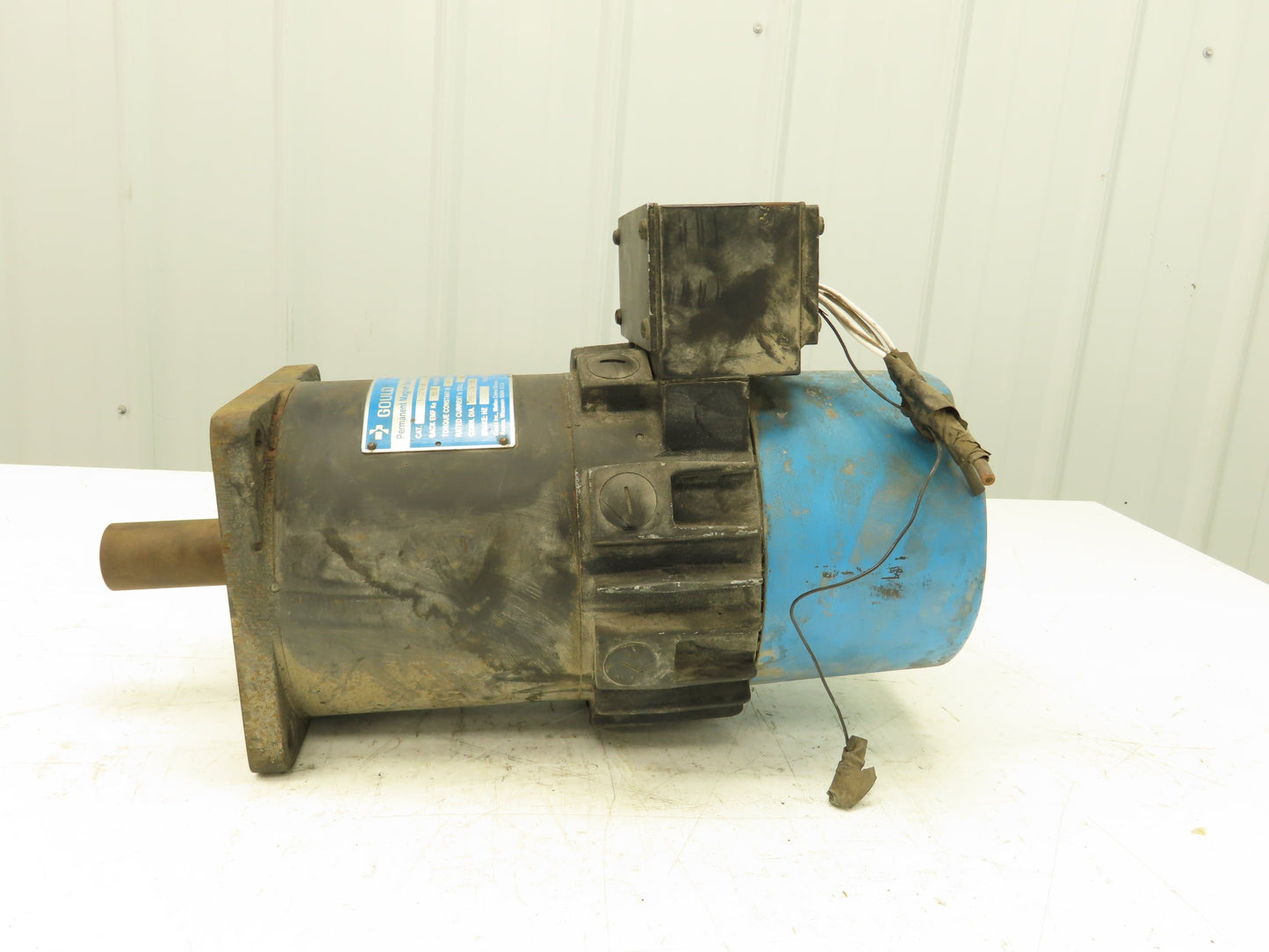Gould 16-0374-65 Permanent Magnet Servo Motor 56 RPM 24A