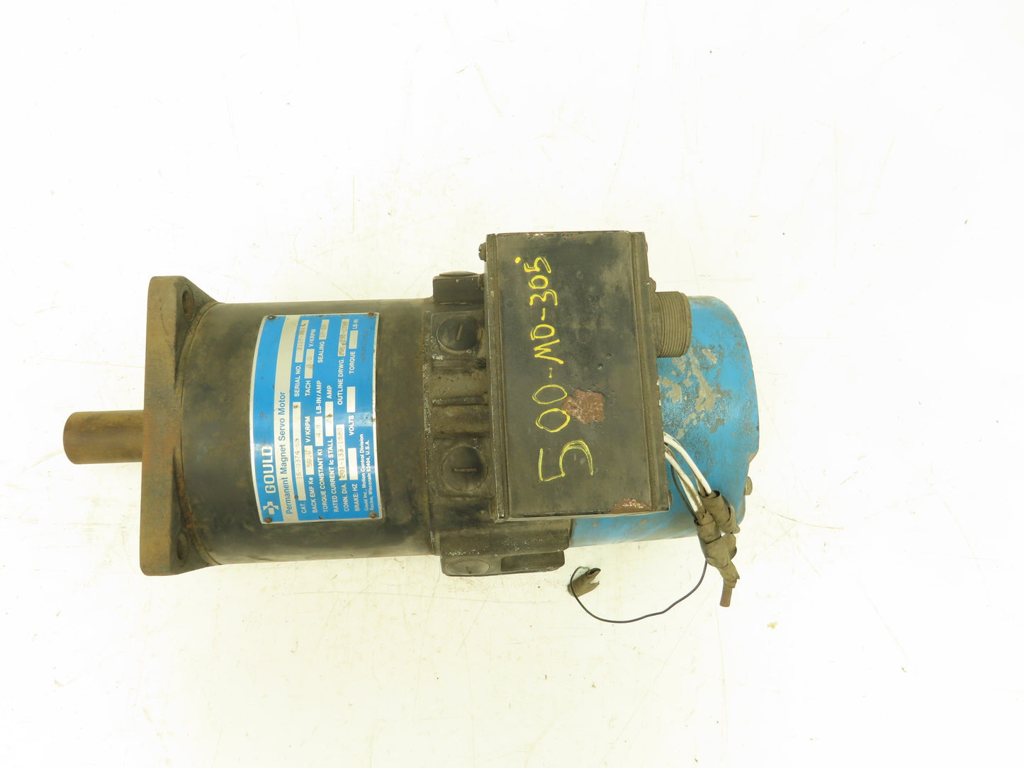 Gould 16-0374-65 Permanent Magnet Servo Motor 56 RPM 24A
