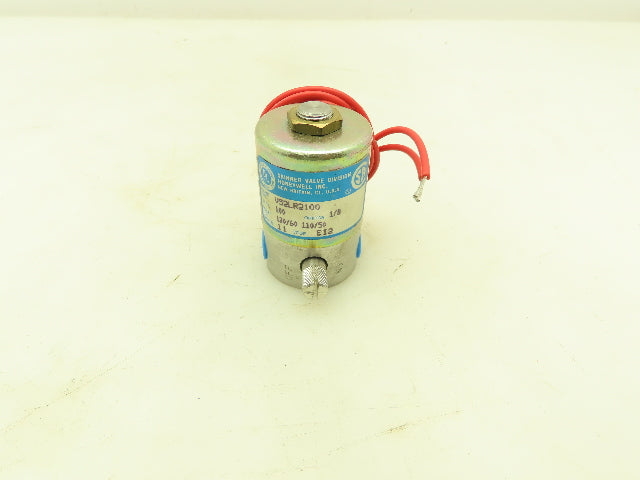 Honeywell Skinner V52LR2100 Solenoid Valve 2-Way NC 120V 100 PSI 1/4" NPT
