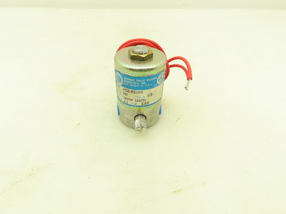 Honeywell Skinner V52LR2100 Solenoid Valve 2-Way NC 120V 100 PSI 1/4" NPT