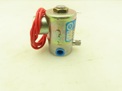 Honeywell Skinner V52LR2100 Solenoid Valve 2-Way NC 120V 100 PSI 1/4" NPT