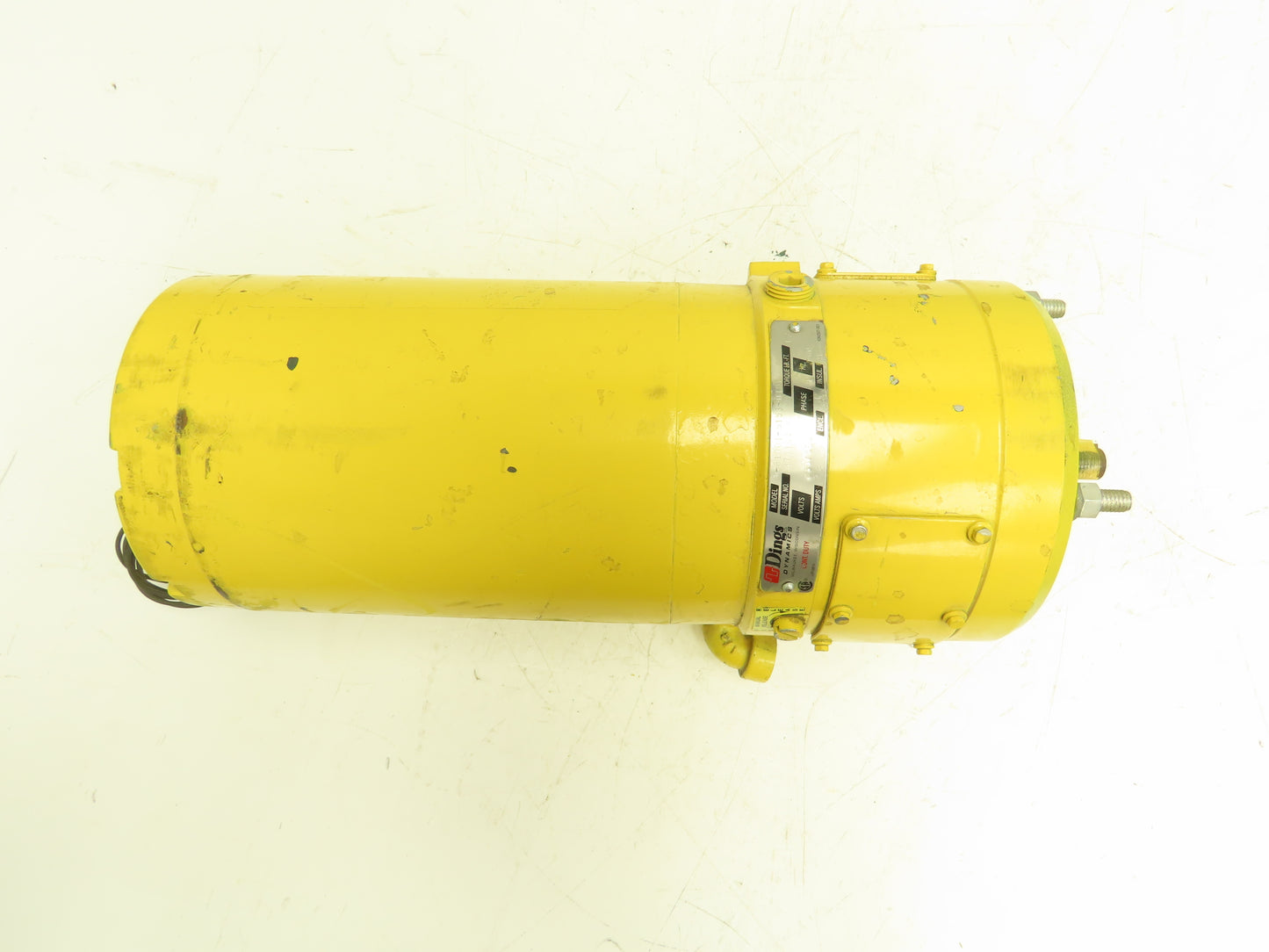 Leeson Dings Dynamics 4-61001-5153-U1DD  230/460V Brake Motor 1PH 26A Brake 56C