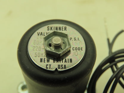 Honeywell Skinner MBD005 Micro Miniature Solenoid Valve 240V 150 PSI Lot of 2