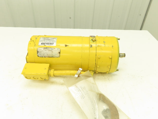 Leeson C6T412NC11A Brake Motor .5HP 1725-560 RPM 460V 3PH J56C