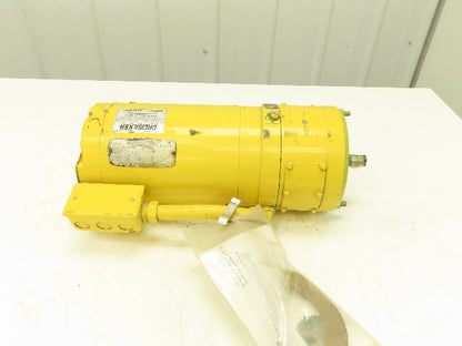 Leeson C6T412NC11A Brake Motor .5HP 1725-560 RPM 460V 3PH J56C