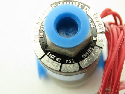 Honeywell Skinner B16DK1050 Solenoid Valve 3-Way NO 120V 50 PSI 1/8" NPT