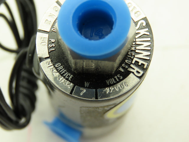 Honeywell Skinner B16DK1050 Solenoid Valve 3-Way NO 12VDC 50 PSI 1/8" NPT