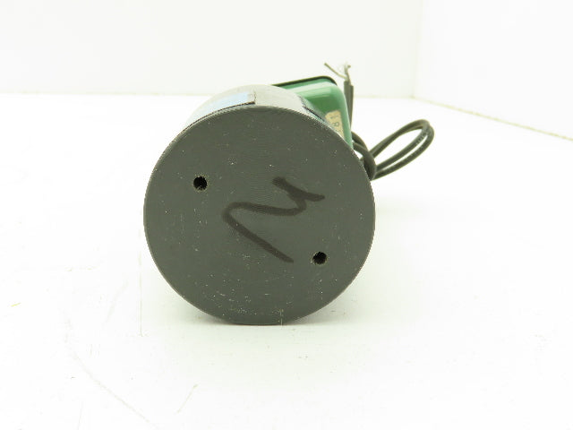 Plast-o-matic EUC1B2G6 Solenoid Valve PVC 2-Way 1/4" NPT NC 120V Coil