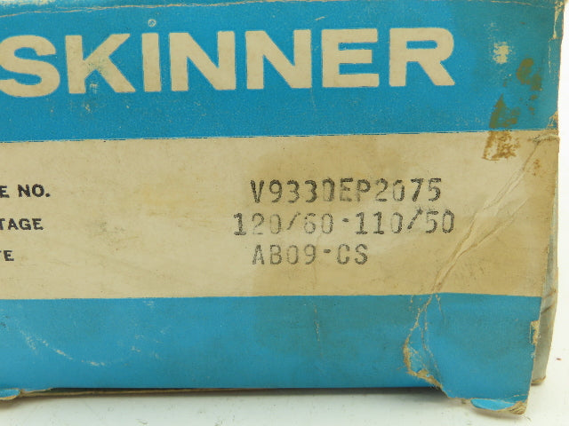 Honeywell Skinner V933DEP2075 Solenoid Valve 4-Way NC 120V 75 PSI 1/4" NPT