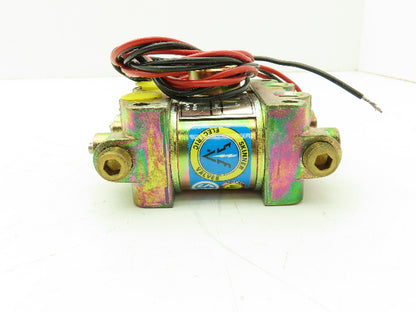 Honeywell Skinner V933DEP2075 Solenoid Valve 4-Way NC 120V 75 PSI 1/4" NPT
