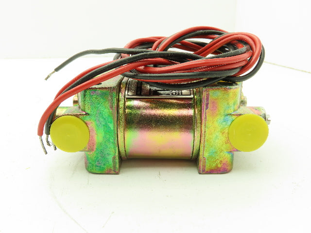Honeywell Skinner V933DEP2075 Solenoid Valve 4-Way NC 120V 75 PSI 1/4" NPT