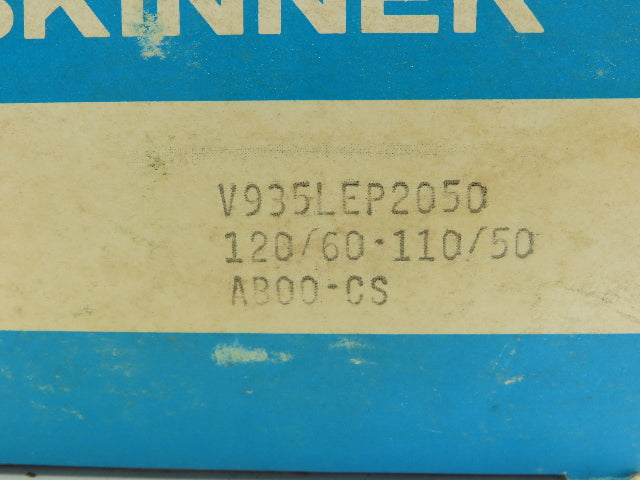 Honeywell Skinner V935LEP2050 Solenoid Valve 4-Way NO 120V 50 PSI 1/4" NPT