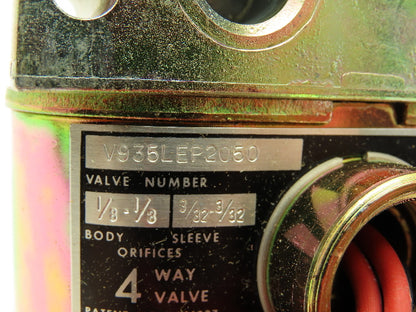 Honeywell Skinner V935LEP2050 Solenoid Valve 4-Way NO 120V 50 PSI 1/4" NPT