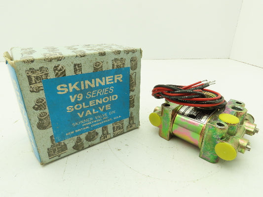 Honeywell Skinner V935LEP2050 Solenoid Valve 4-Way NO 120V 50 PSI 1/4" NPT
