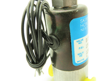 Honeywell Skinner B15DK9150 Solenoid Valve 3-Way NO 120V 150 PSI 1/16" NPT