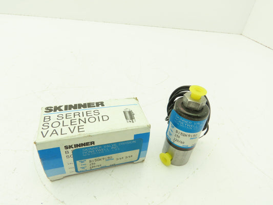 Honeywell Skinner B15DK9150 Solenoid Valve 3-Way NO 120V 150 PSI 1/16" NPT