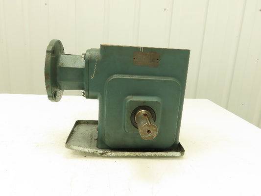 Dodge Tigear Speed Reducer Worm Gearbox 15:1 Ratio 116 RPM 1.5" RH Output 140TC