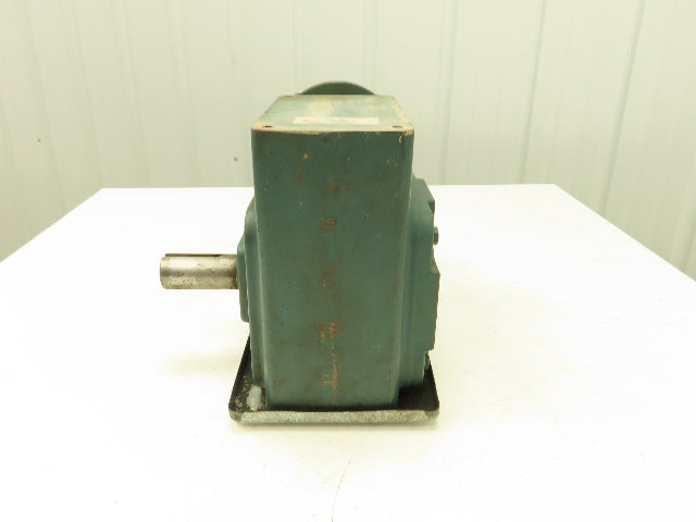 Dodge Tigear Speed Reducer Worm Gearbox 15:1 Ratio 116 RPM 1.5" RH Output 140TC