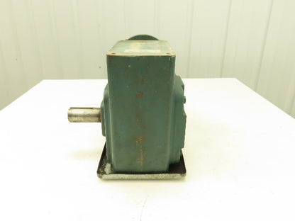 Dodge Tigear Speed Reducer Worm Gearbox 15:1 Ratio 116 RPM 1.5" RH Output 140TC