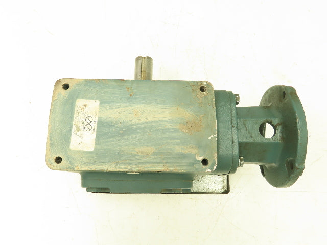Dodge Tigear Speed Reducer Worm Gearbox 15:1 Ratio 116 RPM 1.5" RH Output 140TC