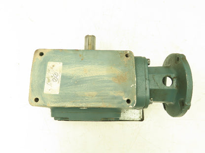 Dodge Tigear Speed Reducer Worm Gearbox 15:1 Ratio 116 RPM 1.5" RH Output 140TC