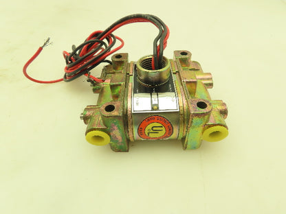Honeywell Skinner V955LEP2150 Solenoid Valve 4-Way NO 120V 150 PSI 1/4" NPT