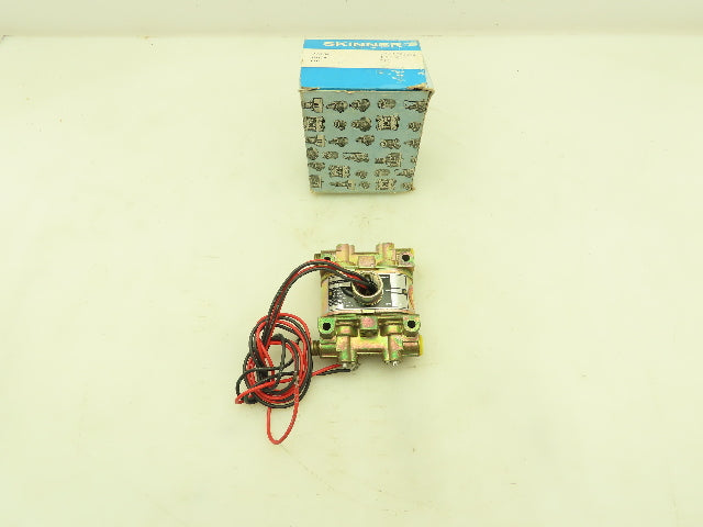 Honeywell Skinner V955LEP2150 Solenoid Valve 4-Way NO 120V 150 PSI 1/4" NPT