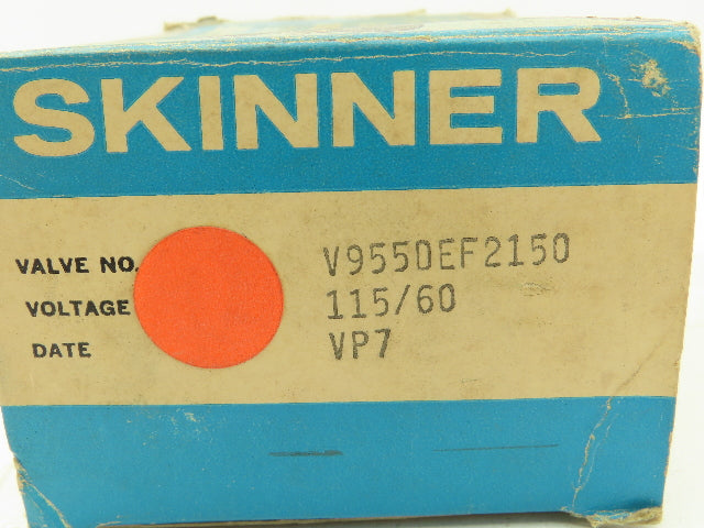 Honeywell Skinner V955DEF2150 Solenoid Valve 4-Way NO 120V 150 PSI 1/4" NPT