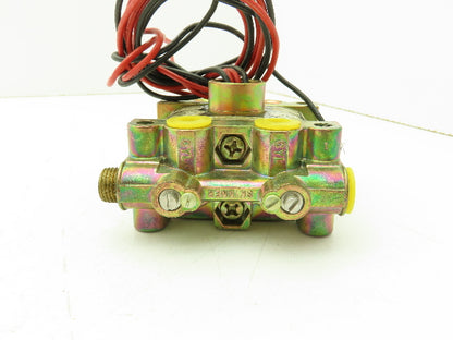 Honeywell Skinner V955DEF2150 Solenoid Valve 4-Way NO 120V 150 PSI 1/4" NPT