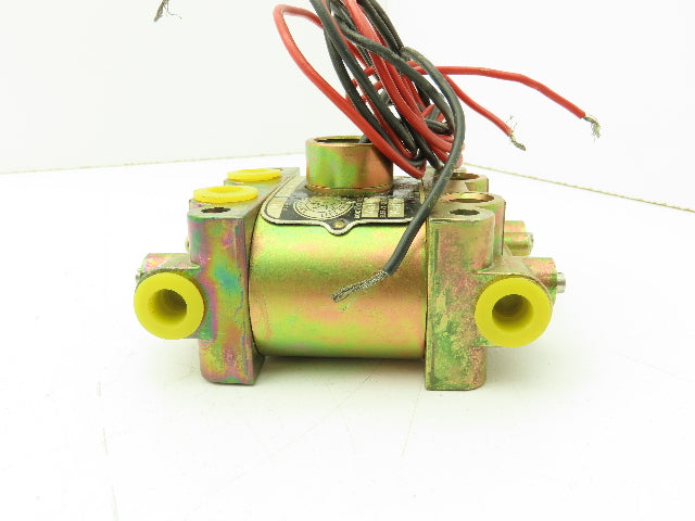 Honeywell Skinner V955DEF2150 Solenoid Valve 4-Way NO 120V 150 PSI 1/4" NPT