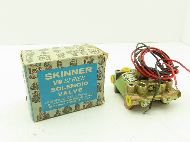 Honeywell Skinner V955DEF2150 Solenoid Valve 4-Way NO 120V 150 PSI 1/4" NPT