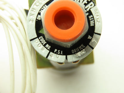 Honeywell Skinner B11HX2 Solenoid Valve 2-Way NO 24V 40 PSI 1/8" NPT Lot of 2