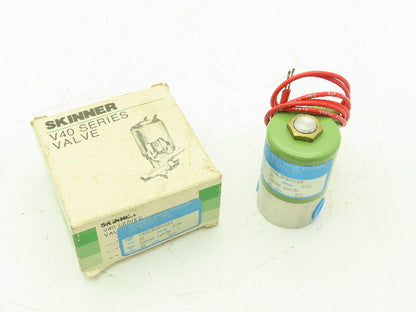 Honeywell Skinner V42LB0EN022 Solenoid Valve 2-Way NC 120V 20 PSI 1/4" NPT