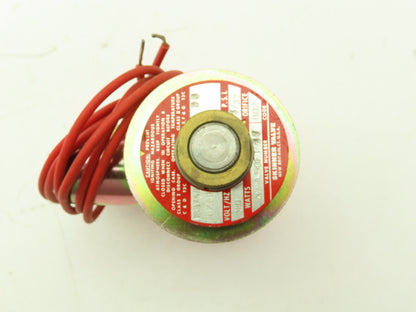 Honeywell Skinner X42LB0FT037 Solenoid Valve 2 Way NC 120V 35 PSI 1/4" NPT PTFE