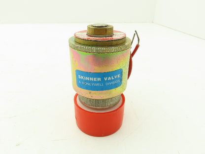 Honeywell Skinner X42LB0FT037 Solenoid Valve 2 Way NC 120V 35 PSI 1/4" NPT PTFE