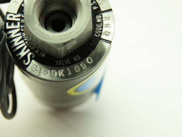 Honeywell Skinner B16DK1050 Solenoid Valve 3-Way NC 12VDC 50 PSI 1/8" NPT