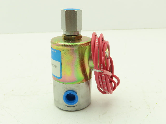 Honeywell Skinner V5D5170 Solenoid Valve 3-Way NC 120V 150 PSI 1/4" NPT