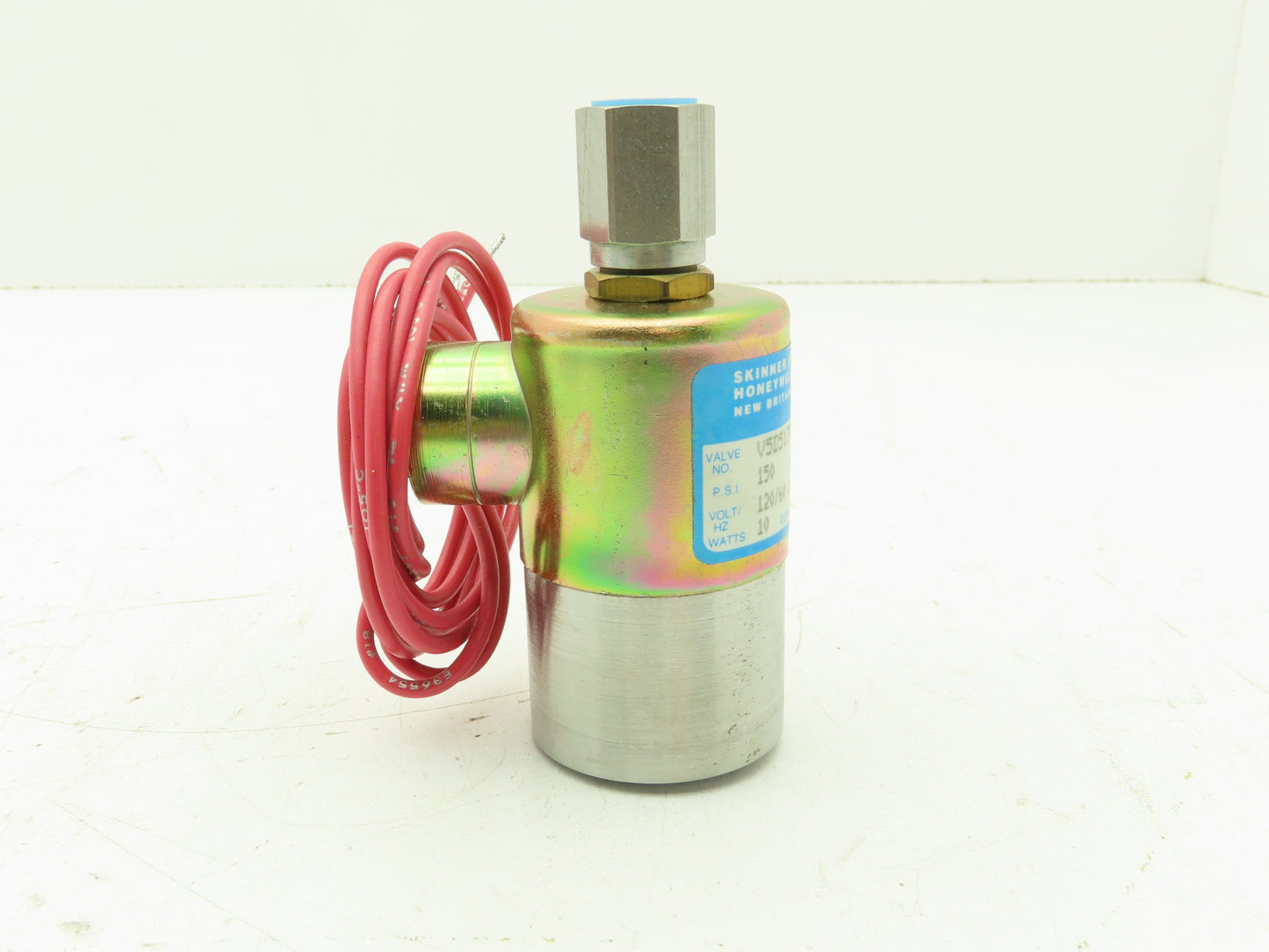 Honeywell Skinner V5D5170 Solenoid Valve 3-Way NC 120V 150 PSI 1/4" NPT