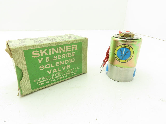 Honeywell Skinner V5D61110 Solenoid Valve 2-Way NC 120V 100 PSI 1/8" NPT