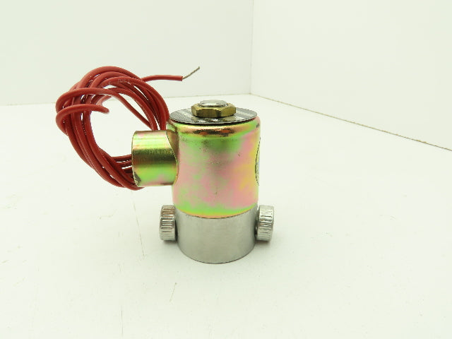 Honeywell Skinner V5D41290 Solenoid Valve 2-Way NC 120V 100 PSI 1/4" NPT