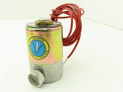 Honeywell Skinner V5D41290 Solenoid Valve 2-Way NC 120V 100 PSI 1/4" NPT